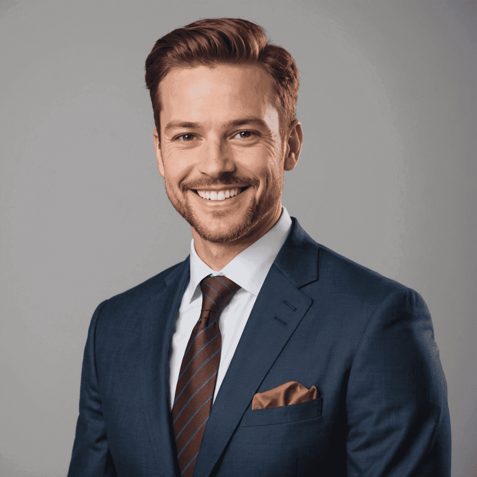 A professional headshot of the blog author, smiling and wearing a suit